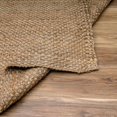thumbnail image 5 of Boutique Rugs Herndon Braided Natural Jute Runner Rug - Tan - 2'6" x 8' Runner, 5 of 10