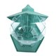 thumbnail image 5 of Irfora Alimentador de pájaros en forma hexagonal de plástico verde impermeable con techo colgante alimentador de pájaros salvajes para decoración de jardín Irfora Comedero para pájaros, 5 of 7