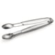 thumbnail image 3 of Pinzas de acero inoxidable para alimentos | Pinza de cocina de acero inoxidable 430 para cocinar, asar y servir | Resistentes y aptas para lavavajillas | Pinzas para barbacoa, ensaladas, carnes y, 3 of 5