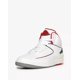 thumbnail image 2 of Ni - ke Ni - ke Air Jordan 2 II Retro Origins White Fire Red DR8884-101 7.5 Italy Italian, 2 of 5
