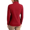 thumbnail image 2 of Women's Cutter & Buck  Crimson Indiana Hoosiers College Football Playoff 2025 National Champions Adapt Eco Knit Stretch, 2 of 2