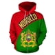thumbnail image 4 of Sudadera con capucha y cremallera con estampado del emblema de Marruecos en 3D para hombre, tótem espiritual, bandera de Marruecos, sudadera con capucha con cremallera, ropa Harajuku Y2k, 4 of 5