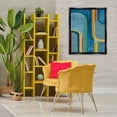 thumbnail image 4 of Stupell Industries Mid-Century Dynamic Arches Pattern Black Floating Frame Canvas Art, 25 x 31, by Pippin Schupbach, 4 of 8