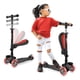 thumbnail image 1 of Scooter de 3 Ruedas Hurtle para Niños y Niñas 1 Año en Adelante, Patin del Diablo, Luces LED en las Ruedas, Manillar Ajustable y Asiento Plegable, Modo Sentado o de Pie con Freno, Negro, 1 of 7