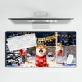 thumbnail image 4 of Happy New Year 2026 Shiba Inu Holiday Balloons Party Snow Desk Mat Full Keyboard Mouse Pad Shibas Dog Lovers Gifts Idea Large Mousepad - 13018, 4 of 5