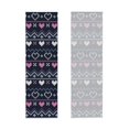 thumbnail image 2 of Lsque Pixel Heart Winter Printed Cooling Towel (40"x 12"), Ice Towel, Microfiber, Soft Breathable Chilly Towel for Yoga, Sport, Gym, Workout, Fitness, Running, 2 of 9