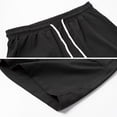 thumbnail image 5 of Vcansion Mens Summer Casual Shorts Quick Dry Shorts Basketball Running Shorts with Pockets Balck 34-36, 5 of 6