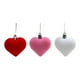 thumbnail image 4 of Día de San Valentín Decoración de corazón de terciopelo 2.36in adorno colgante para fiesta de aniversario de bodas decoración de tema de amor, 4 of 8