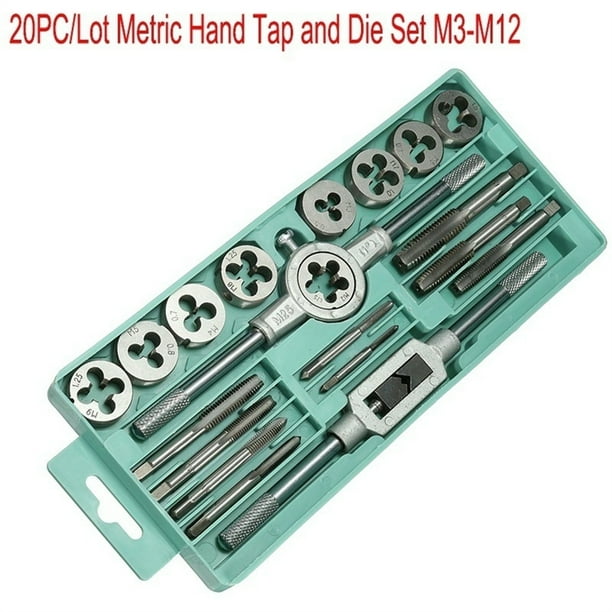 Electric tap deals and die set