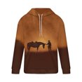 thumbnail image 3 of New Arrival Otaozi Mens Hoodies Pullover Casaul Long Sleeve Black Hoodie Men Cotton Mens Graphic Sweatshirt No Hood Mens Tops Dressy Casual Summer Mens Gifts, 3 of 4