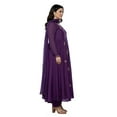 thumbnail image 3 of KLOSIA Women Embroidery Solid Anarkali Kurta and Pant Set with Dupatta - Indian Pakistani Ethnic Traditional Wear Anarkali Kurta Set, 3 of 5