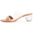 thumbnail image 3 of Journee Womens July Open Toe Low Heel Sandals, 3 of 10