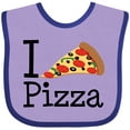 thumbnail image 3 of Inktastic I Heart Pizza Boys or Girls Baby Bib, 3 of 4