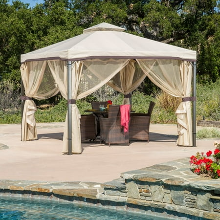 Home Loft Concepts Rno 10 Ft W X D Steel Patio Gazebo Home Loft Concepts Rno 10 Ft W X D Steel Patio Gazebo