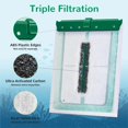 6 Packs Medium Aquarium Filter Cartridge for Tetra Whisper BioBag