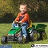 Peg Perego John Deere Pedal Farm Tractor Trailer
