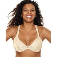 thumbnail image 2 of Women's Just My Size MJ1204 Modern Curvy Embellished Plunge Bra (Mother of Pearl 44DDD), 2 of 2