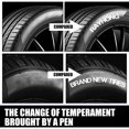 thumbnail image 4 of Pluma De Pintura De Neumáticos 4 Uds. Bolígrafo impermeable para pintura de neumáticos, rotuladores de grafiti para neumáticos de coche, herramienta de larga duración Ndcxsfigh Libre de BPA, 4 of 9