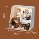 thumbnail image 3 of Juguete de casas de madera de jardín de Villa con decoración de muebles de Piano regalo para niños y adultos Ndcxsfigh  libre de BPA, 3 of 9