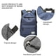 thumbnail image 3 of Mochila para portátil, mochila de viaje para ordenador de negocios, mochila escolar, 3 of 7