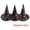 3Pcs random color, variant on 3Pcs Witch Hat Halloween Costume Cosplay Wicked Witch Accessory Adult One Size