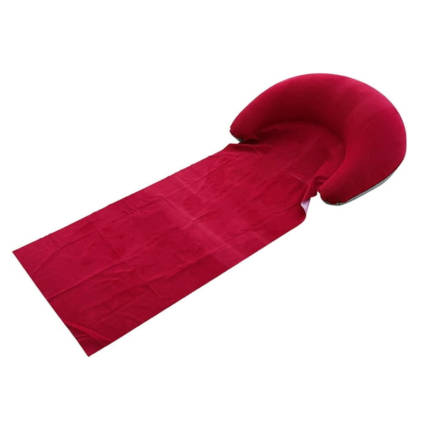 Reposacabezas inflable de PVC para playa, impermeable, para pícnic al aire libre, camping, para dormir en casa, portátil y plegable