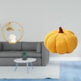 thumbnail image 2 of Escultura de bola de calabaza de cristal, figura de metal, adorno de escritorio, estatua, soporte, cojín decorativo para sofá, pasillo, chimenea, dorm, 2 of 8
