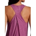 thumbnail image 4 of RBX Active Women's Twist Back Soft Relaxed Tank Top Tunic, 4 of 5