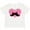AA-White, variant on Inktastic Kawaii Mustache Heart Girls Toddler T-Shirt