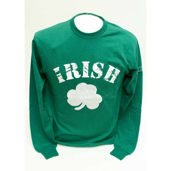 Irish Green Long Sleeve T-Shirt-XXL