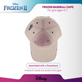 thumbnail image 4 of Disney Little Frozen Kids Hat, Size 4-7 Girls Baseball Cap Elsa & Anna, 4 of 9