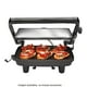 thumbnail image 3 of Sandwichera Hamilton Beach Panini Gourmet Negra, 3 of 4