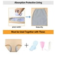 thumbnail image 3 of Ingzy 6-pack Womens Period Underwear Leak-Proof Briefs Soft Cotton Postpartum Menstrual Panties, 3 of 8