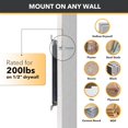 CondoMounts TVF8044 Studless Fixed TV Wall Mount Universal NODrill