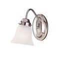 thumbnail image 1 of Savoy House Brighton 1 Light Sconce in Satin Nickel, 1 of 1
