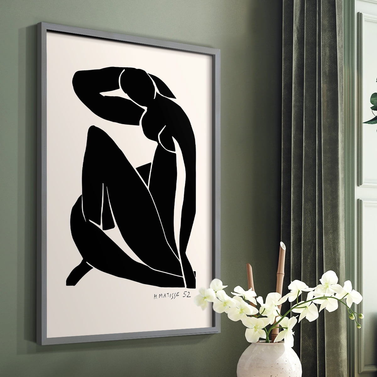 Matisse CCVII in Solid Wood 8 x 10 Framed Print