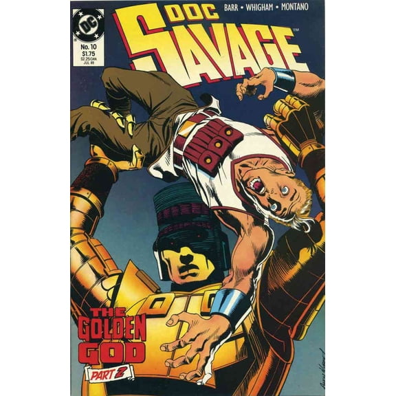 Doc Savage (DC) #10 VF ; DC Comic Book