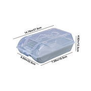 Stackable Plastic Storage Shoebox, Container with Latching Lid to Organize Shoes, Clear Box for Home and Office, Multi-Purpose Clear Bins, Household Plastic Shoe Storage Box