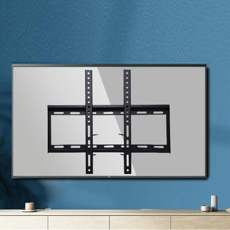 lanema Sturdy Metal TV Wall Mount Supports Up To 99.21lb For Big TVs 15°Tilt Bracket