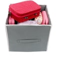 thumbnail image 3 of Amak Inc Fabric Storage Cube Bin, Foldable Closet Organizer Box with Handle for Clothes, Toys, Books & Home Storage Pack of 03, 3 of 6