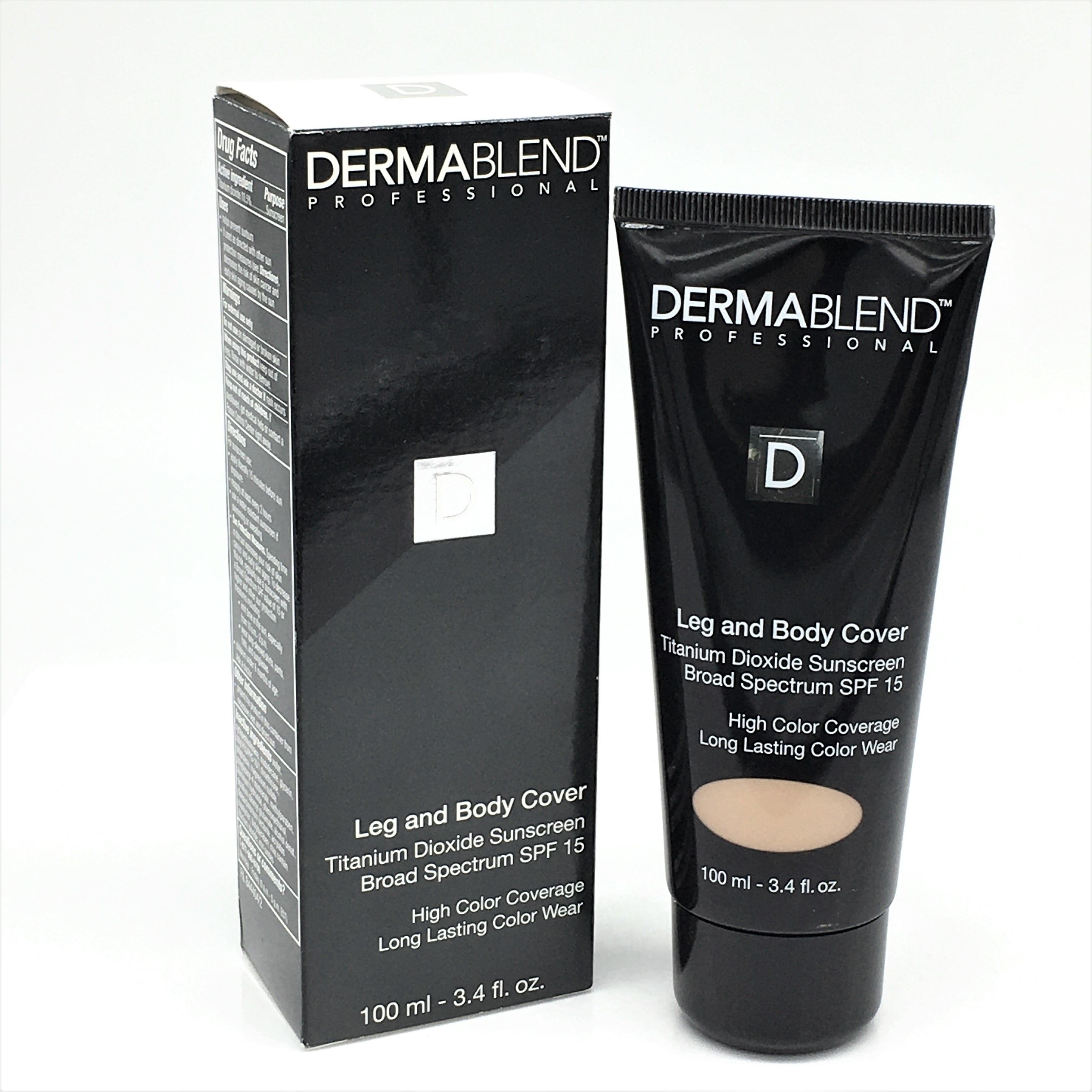 Dermablend Leg And Body Cover,Titanium Dioxide Sunscreen SPF 15Caramel