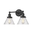 thumbnail image 3 of Eyden 2 - Light Matte Black / Black Wall Sconce, 3 of 7