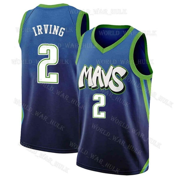 NBA-Kyrie Irving Luka Doncic Basketball Jersey 41 2 77 Dirk Nowitzki ...