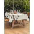 thumbnail image 3 of Outdoor Tablecloth with Umbrella Hole for Patio/Picnic/Party/Camping, Bees Branches Waterproof Table Cloth Rectangle Table Cover Washable, Farmhouse Spring Botanical Elegant (60"x 102"), 3 of 8
