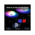 thumbnail image 2 of PANO-MOUNTS 120mm AIO CPU Liquid Cooler Water Cooling ARGB PWM Sync Infinite Mirror Pump Easy Installation High Compatibility Water Cooler PC Solution Compatible with LGA1700/1200/115X AM5/AM4, 2 of 5