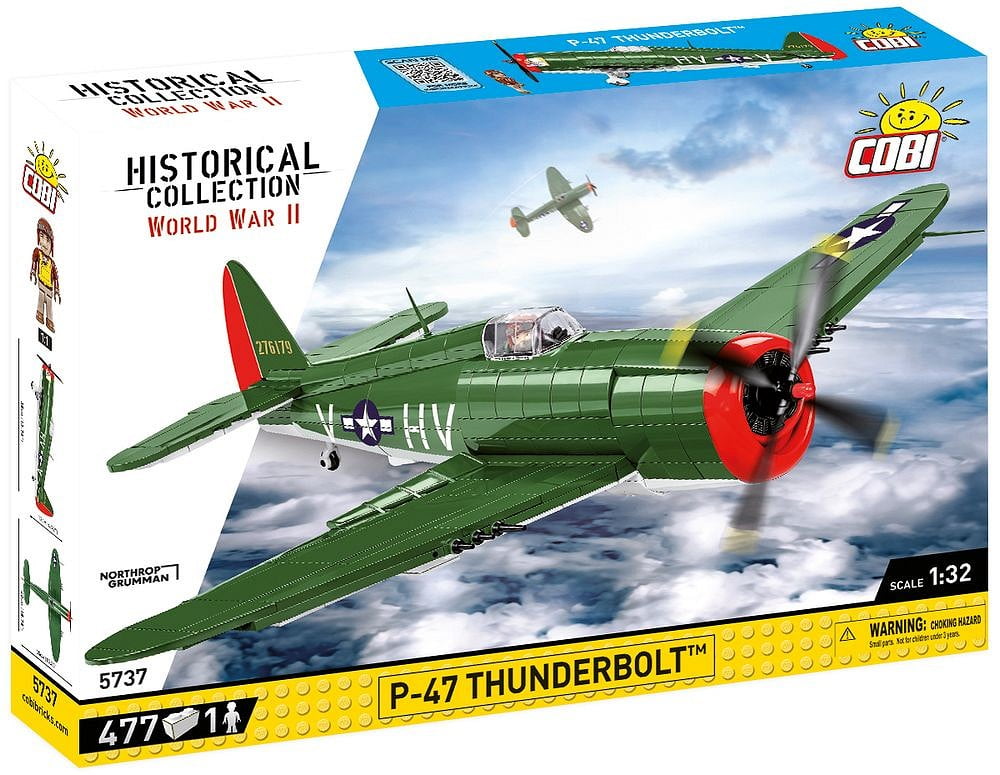 Maquette COBI 5882 – Lockheed P-38 Lightning – Avion Militaire – Blocs