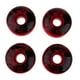 thumbnail image 2 of 4 ruedas de patineta de alto rendimiento de 52 mm y 100 A, de poliuretano duradero. rojo, 2 of 9