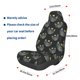 thumbnail image 3 of Balery Faces Of The Cat Funda de Asiento para Auto con Diseño - Cubierta Frontal Suave y Transpirable con Protector Antideslizante- 1 Unidad, 3 of 5