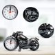 thumbnail image 2 of Creativo motocicleta despertador mesa escritorio tiempo reloj moto regalo para estudiante oso de fresa  Electrónica, 2 of 5