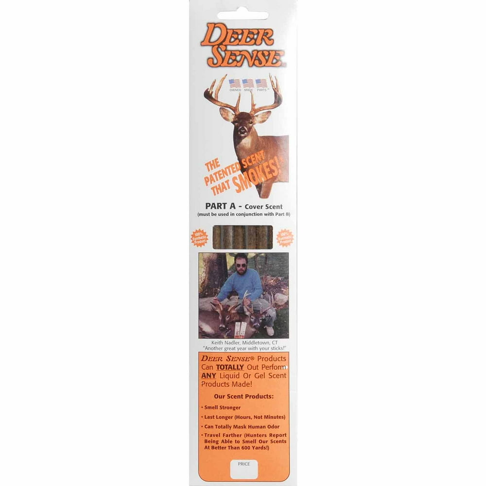 Deer Quest Deer Sense Part A Cover Scent, 6 Sticks